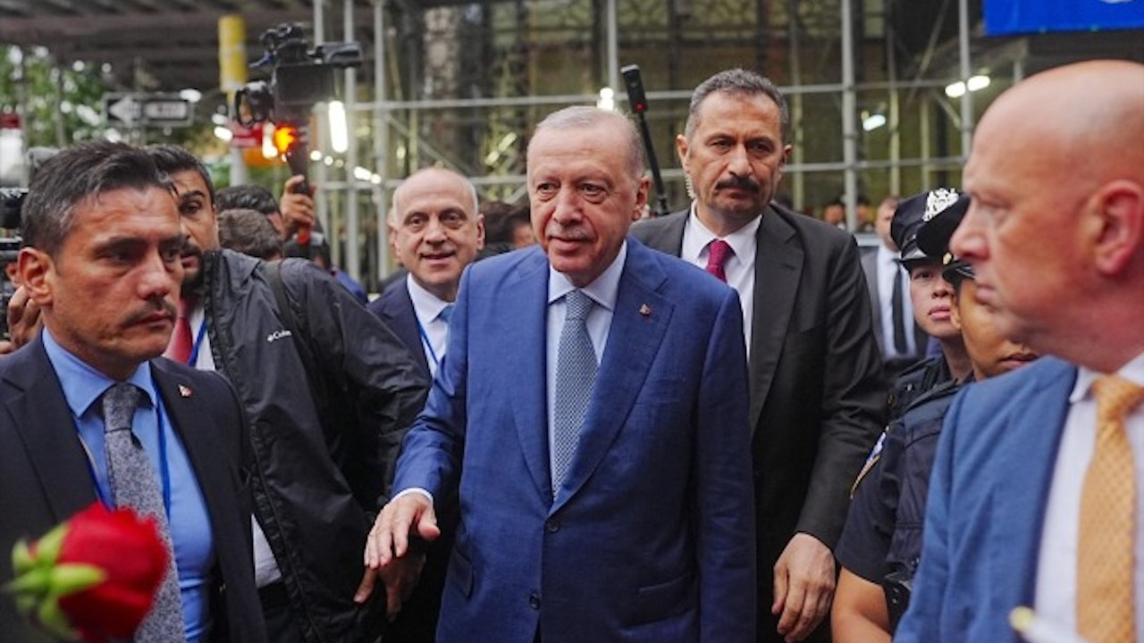 Erdoğan'dan New York'ta dikkat çeken hareket: Bariyerleri kaldırttı