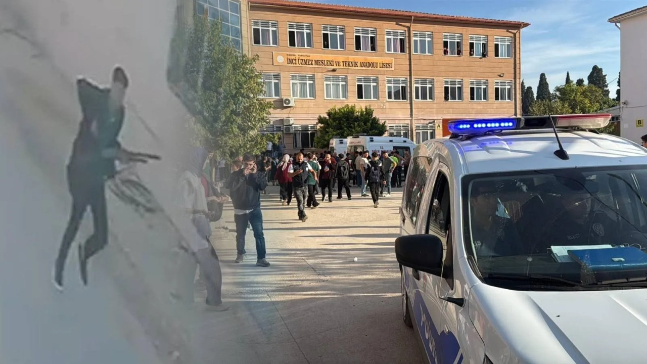 Lise önünde dehşet! Manisa’da öğrencilere silahlı saldırı
