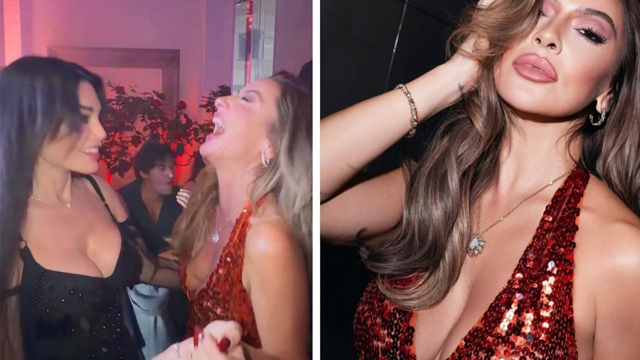 Hadise Milano gecelerinde coştu! Dansıyla geceye damga vurdu