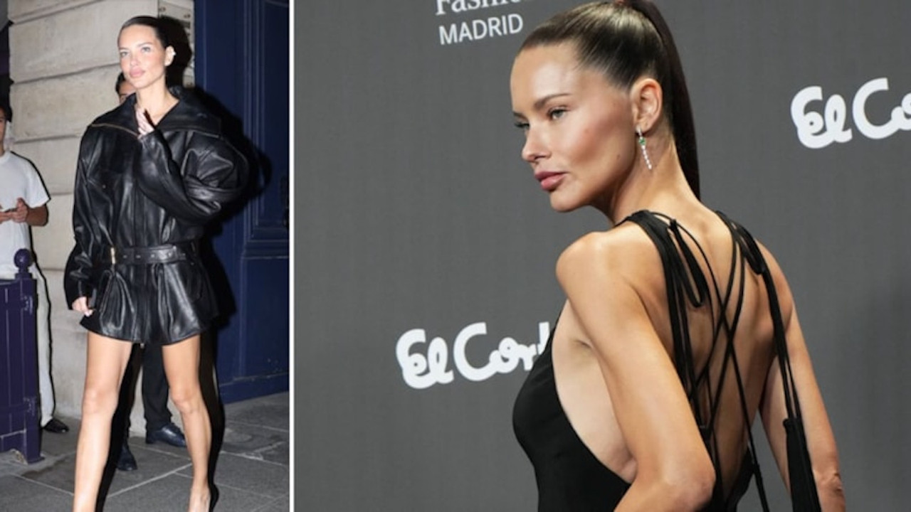 Adriana Lima’nın bacakları dikkat çekti: Sosyal medyada yorum yağdı
