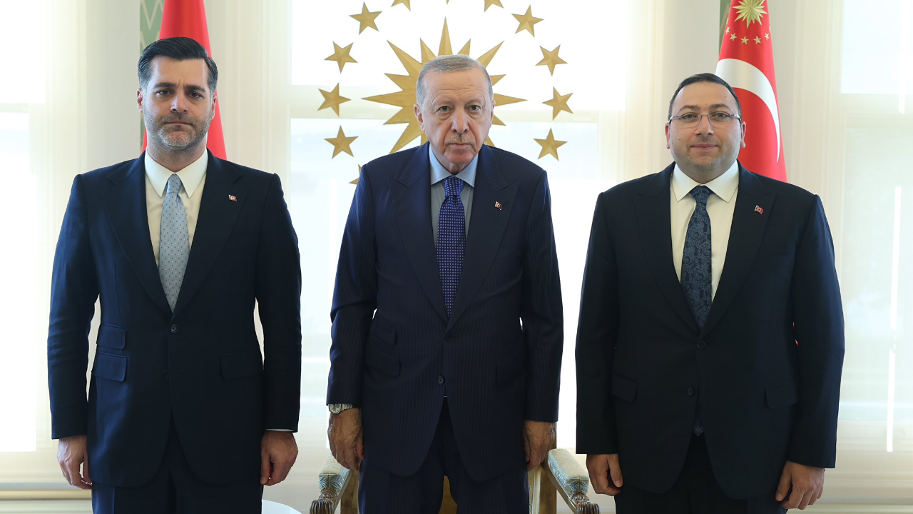 Cumhurbaşkanı Erdoğan, Üsküdar Belediyesi Başkan Vekili Gültekin'i kabul etti
