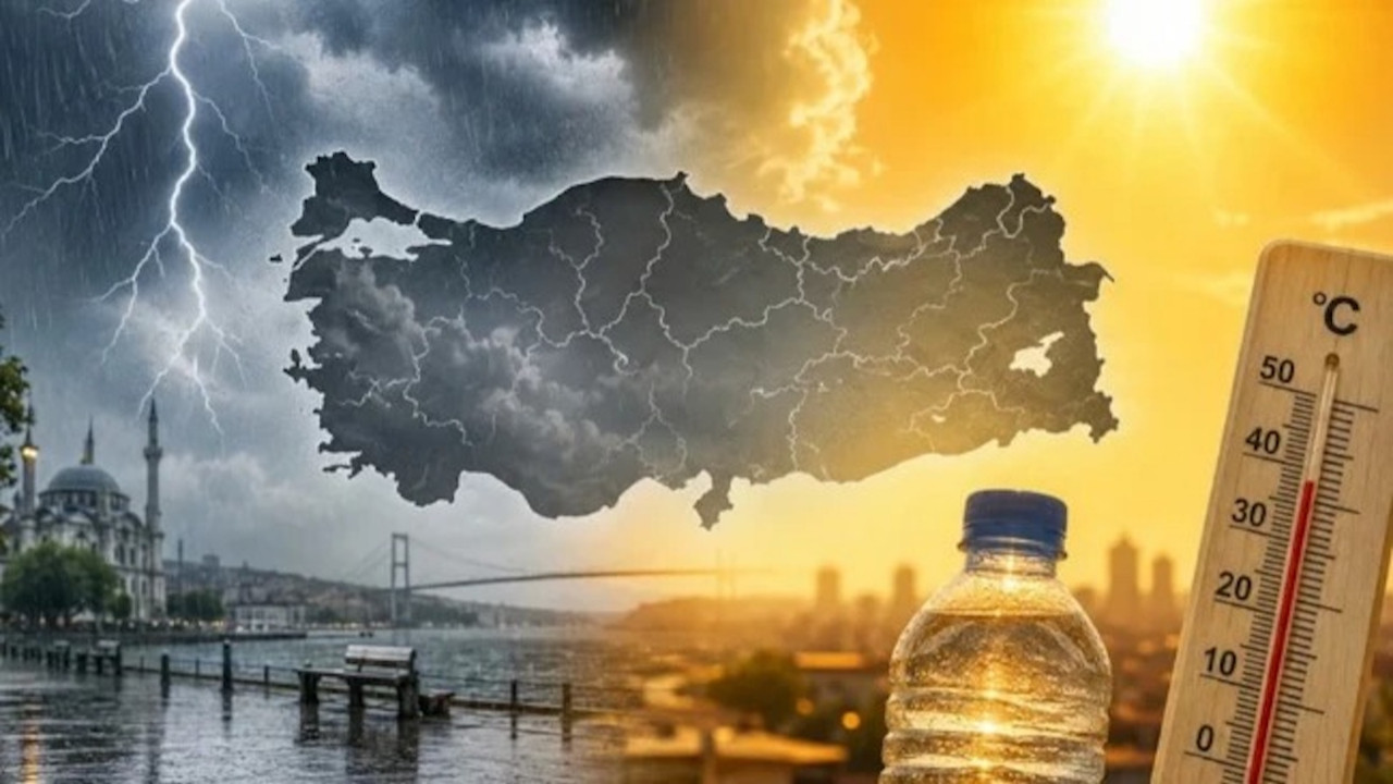 Meteoroloji'den 8 ile sarı kodlu uyarı! Kuvvetli sağanak ve toz taşınımı bekleniyor